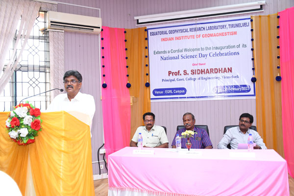 National Science Day Celebration at EGRL, IIG
