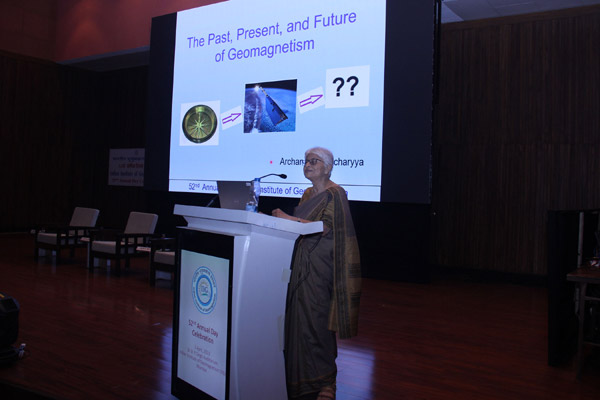 Foundation Day celebration at IIG. Lectures by eminent scientists