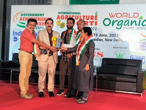 Indian Institute of Geomagnetism participated in the Govt. Achievements & Schemes Expo -2022