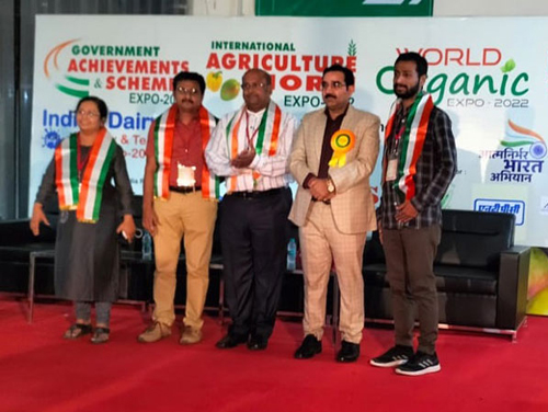 Indian Institute of Geomagnetism participated in the Govt. Achievements & Schemes Expo -2022