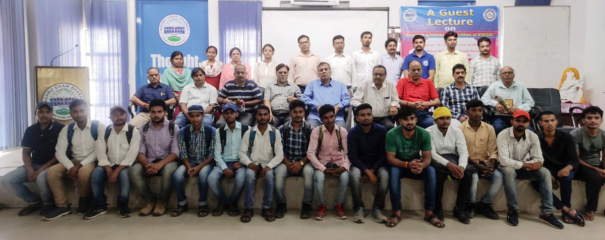 KSKGRL IIG, Scientist visited Nehru Gram Bharati (Deemed University), Hanumanganj, Prayagraj on 18 July 2022