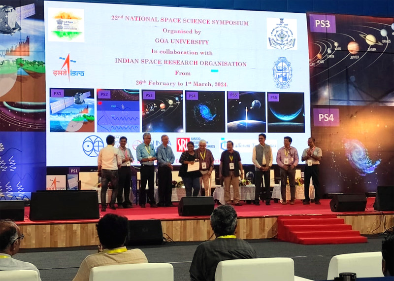 Neetasha Arya, Research Scholar of IIG received Best Paper Award in National Science Symposium 2024 