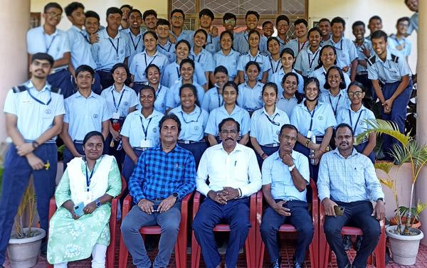 Navy Children School, Minnie Bay Port Blair visited MPGO-IIG