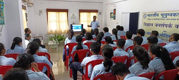 Navy Children School, Minnie Bay Port Blair visited MPGO-IIG