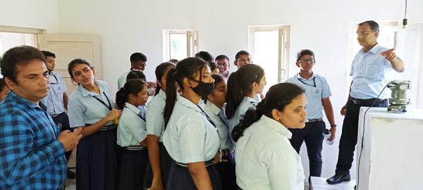 Navy Children School, Minnie Bay Port Blair visited MPGO-IIG