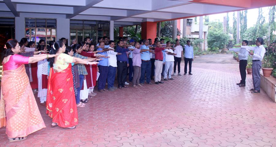 NASHA MUKT BHARAT OATH at HQ and Regional Centers