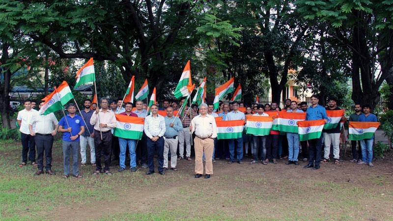 Independence celebration at IIG HQ and regional centres.