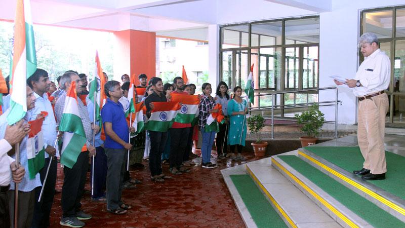 Independence celebration at IIG HQ and regional centres.