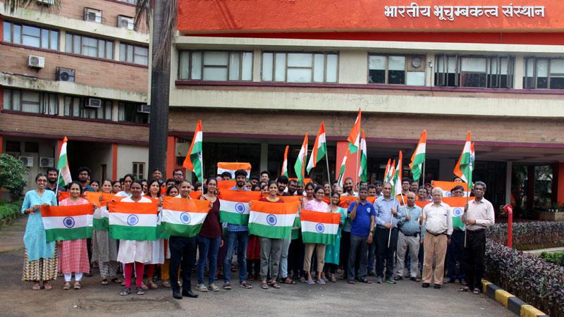 Independence celebration at IIG HQ and regional centres.