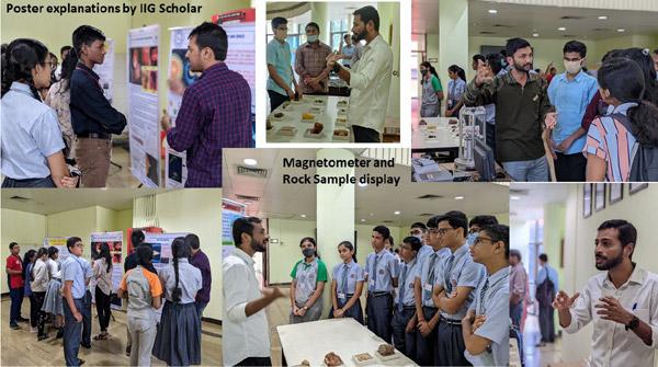 Vidyarthi Vigyan Manthan scholars visit to IIG