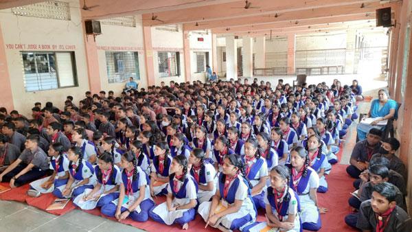  "Reach the Unreached" program IIG team visited K.E.S. Indubaii Wajekar English Medium School Panvel