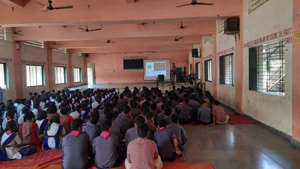  "Reach the Unreached" program IIG team visited K.E.S. Indubaii Wajekar English Medium School Panvel