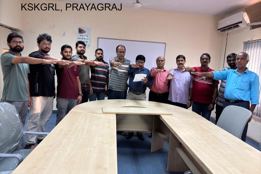 NASHA MUKT BHARAT OATH at HQ and Regional Centers
