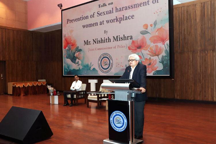 A talk by Mr. Nishith Misra, Joint Commissioner of Police, Economic Offences Wing, Mumbai