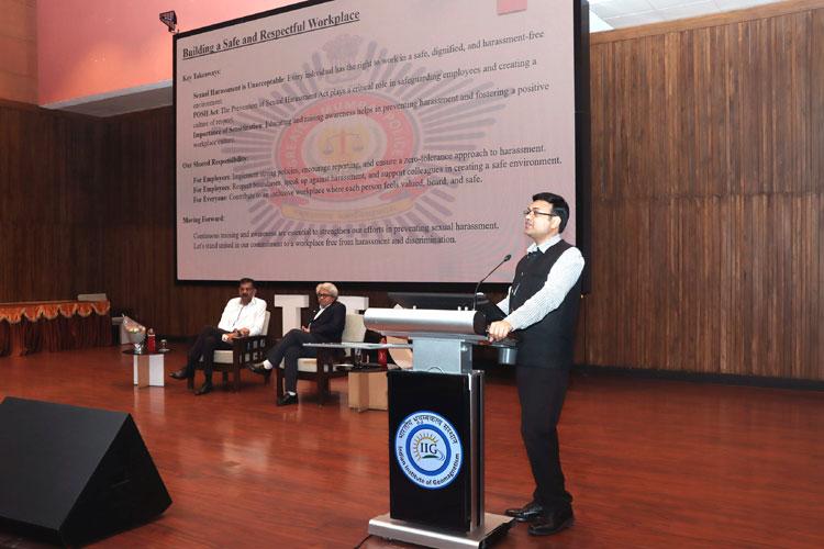 A talk by Mr. Nishith Misra, Joint Commissioner of Police, Economic Offences Wing, Mumbai