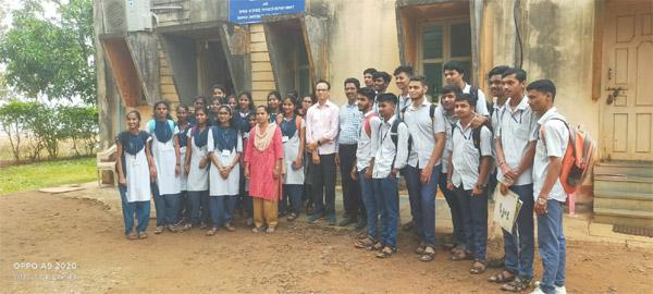 Dept. of Electronics &  Telecommunication, Institute of Civil and Rural Engineering college, Gargoti, District Kolhapur visited our M. F. Radar Facility, Kolhapur