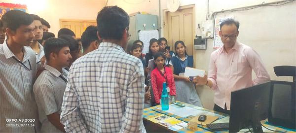 Dept. of Electronics &  Telecommunication, Institute of Civil and Rural Engineering college, Gargoti, District Kolhapur visited our M. F. Radar Facility, Kolhapur