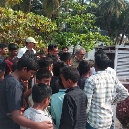 Marathi Kanya Prathamik Shala, Osmanabad visited Magnetic Observatory, Alibag