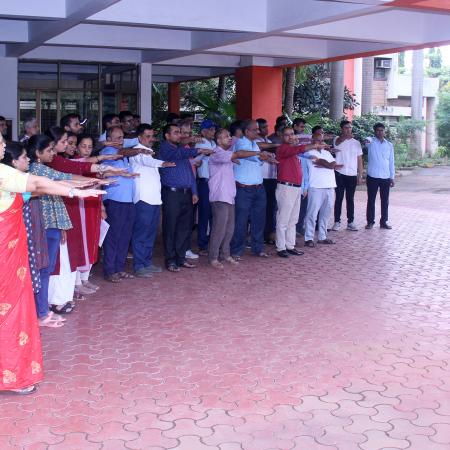 NASHA MUKT BHARAT OATH at HQ and Regional Centers