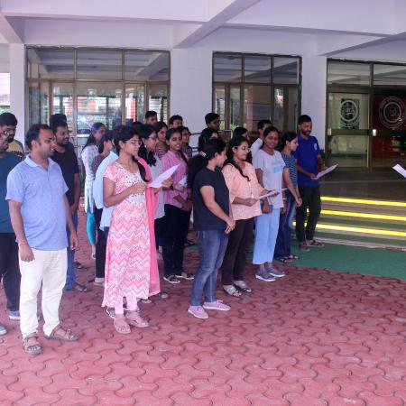 NASHA MUKT BHARAT OATH at HQ and Regional Centers
