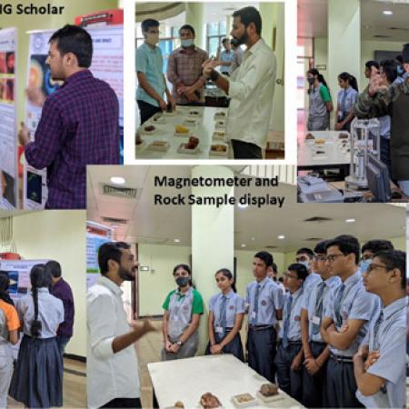 Vidyarthi Vigyan Manthan scholars visit to IIG