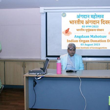 ANGDAAN MAHOTSAV CELEBRATION AT HQ, REGIONAL CETRES AND MAGNETIC OBSERVATORIES OF IIG