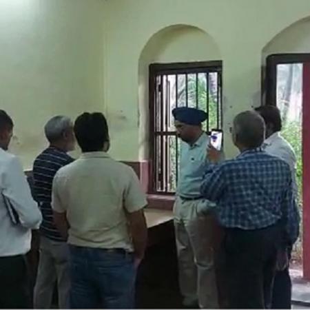 Hon’ble Secretary, Ministry of Minority Affairs, Govt. of India, Shri. Mukhmeet Singh Bhatia visited Magnetic observatory Alibag