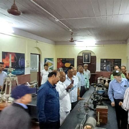 Group of senior citizen, Mumbai visited the Alibag magnetic observatory