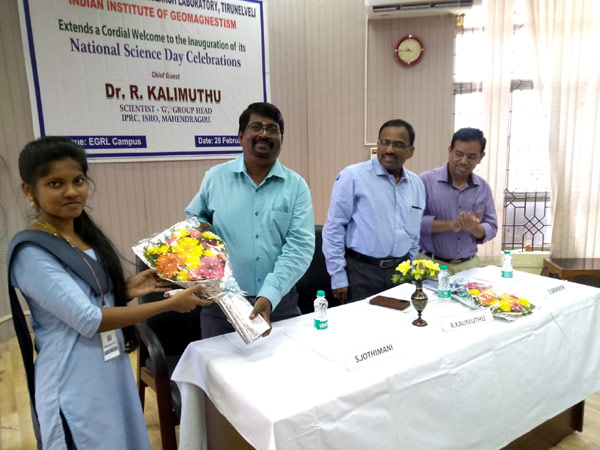 National Science Day celebration at Regional centre and Magnetic observatories