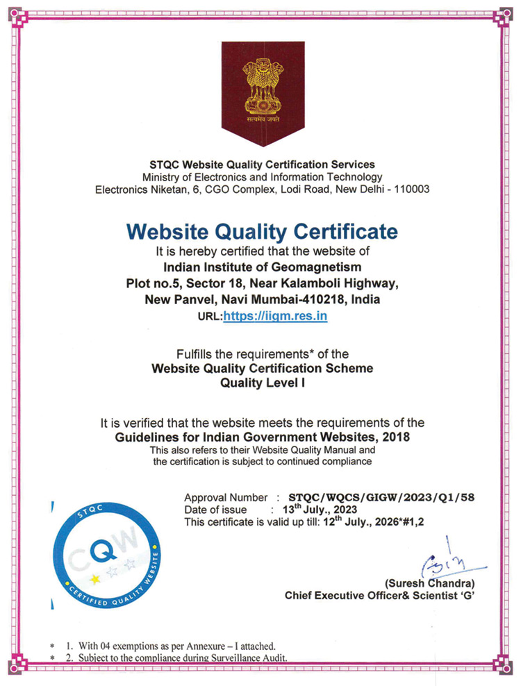 Standardisation Testing and Quality Certification